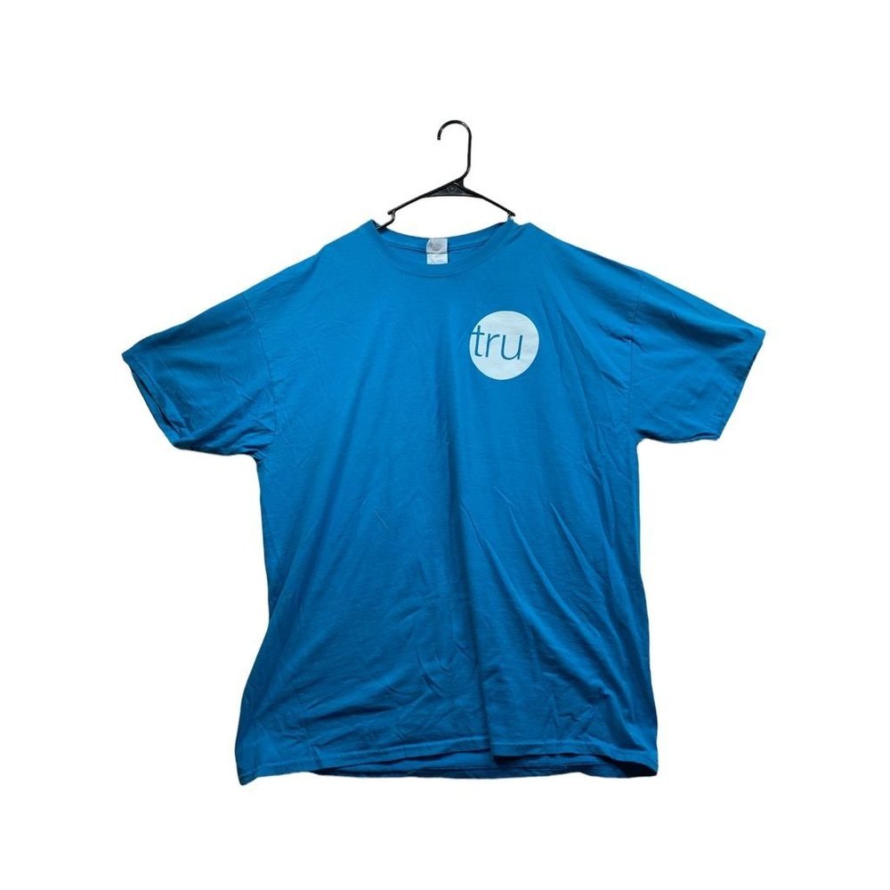 Plus Size Men Jerzees Dri-power Active Blue T-shirt size 2xl (837)